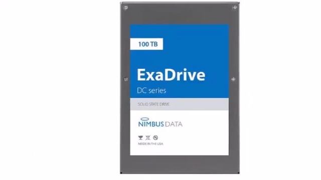 HOT NEWS!!! Nimbus ExaDrive DC100 Debuted as World's Largest Capacity SSD With 100TB Capacity смотреть онлайн