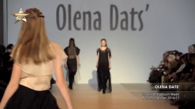 Показ - OLENA DATS, Ukrainian Fashion Week, Осень-Зима 2016 -17 смотреть онлайн
