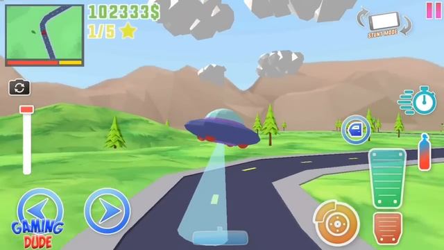 Dude Theft Wars: Open World Sandbox Update - ALIEN UFO Vehicle | Android Gameplay FHD