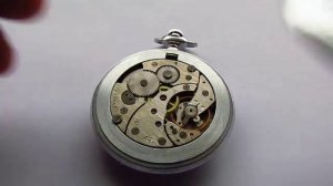 Molnija Pocket Watch Hunter Case