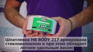 Шпатлевка HB Body 217: применение и преимущества