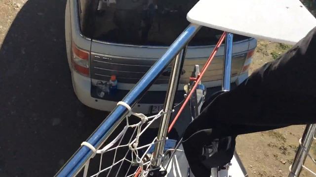 macgregor 26m mast raising. смотреть онлайн