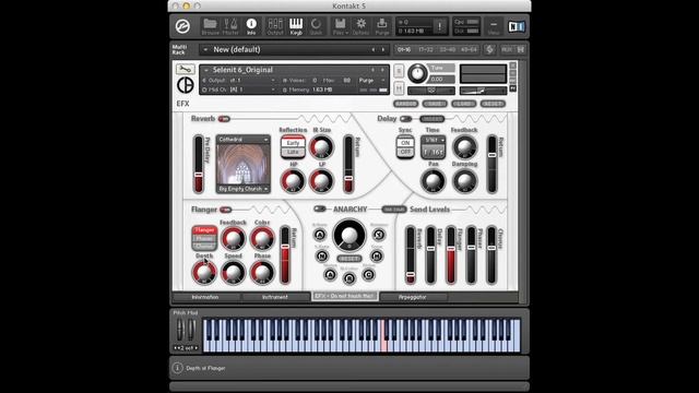 Native Instruments Kontakt Crystal Bowls - the 13 Cosmic Rays EFX tab Tutorial смотреть онлайн
