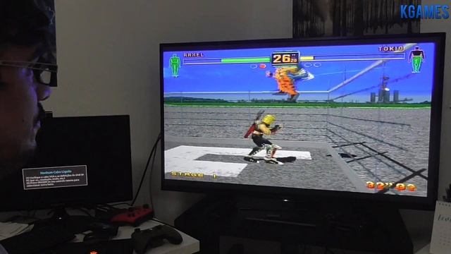 Carrega no Play : Fighters Megamix Sega saturn - Review