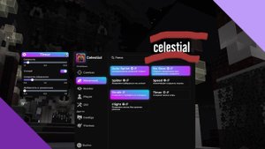 Обзор кряка майнкрафт CELESTIAL