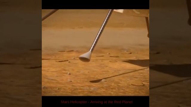 Mars Helicopter - Arriving at the Red Planet #shorts