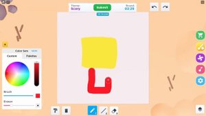 💋РИСУЕМ на СКОРОСТЬ в РОБЛОКС! НУБИК vs ЛЕСКА ROBLOX SPEED DRAW