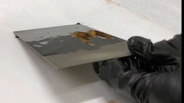 Тест на коррозионную стойкость. Антишум Жидкие подкрылки Masterwax Service.