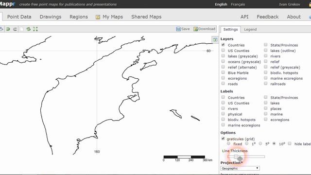 Интерфейс ГИС simplemappr смотреть онлайн
