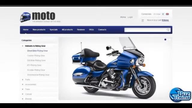 Download Bike Shop ZenCart Template by Mercury TM смотреть онлайн