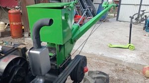 Рустрак Т-10. Тяжёлый мотоблок дизельный.