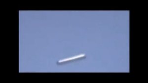 Сигарообразный НЛО. Цилиндрический НЛО.