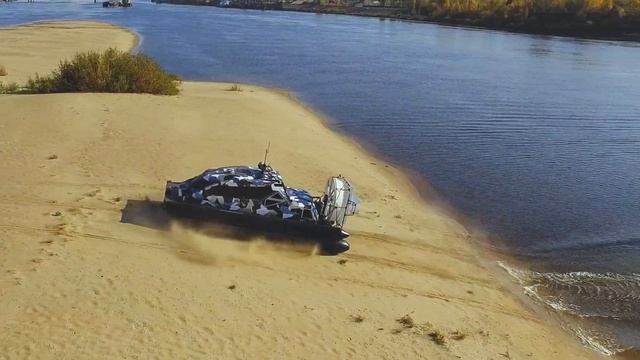 МАРС AirOGlide. Первые ходовые испытания.