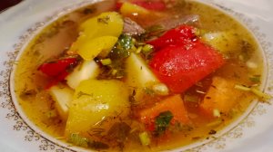 Домашние рецепты: Шурпа и Мясо тушеное