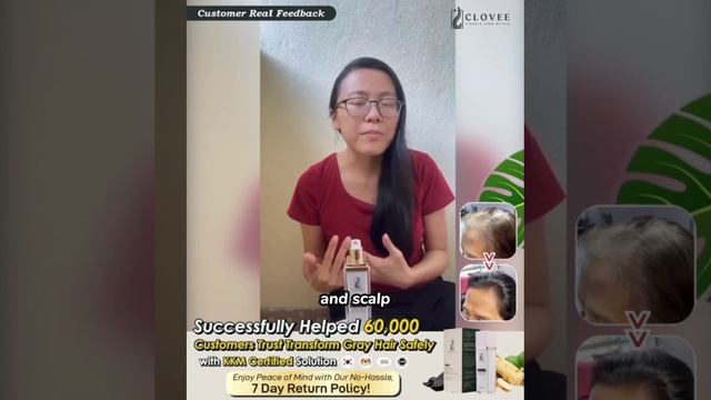 CLOVEE Magic Black Hair Tonic【Custom Feedback】 EN смотреть онлайн