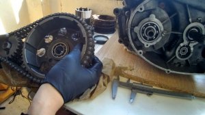 Моторная цепь Ditton,Ижмаш,Акмаш на Иж Юнкер. часть 3