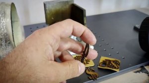 100W Режем Латунь 2мм и 1мм - Легко - да хрен там ))))