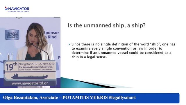 SMART SHIPPING PANEL @ 19TH NAVIGATOR FORUM 2019 смотреть онлайн