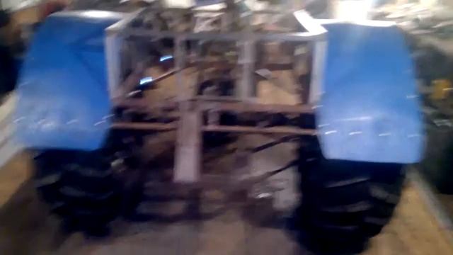 Самодельный 24-ëх скоростной болотоход 4.