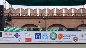 Лилия Малахова, акция "Белый цветок", песня "Настоящий друг", Тульский Кремль.