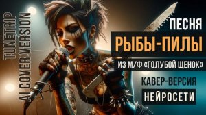 Punk - Песня Рыбы-пилы из м/ф "Голубой щенок". ИИ кавер. AI Cover.