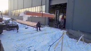 Выгрузка,подготовка к монтажу