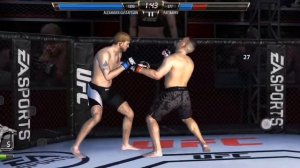 UFC - game: очередной бой, и прокачка одого из пяти моих бойцов💪🤼♂️👍.