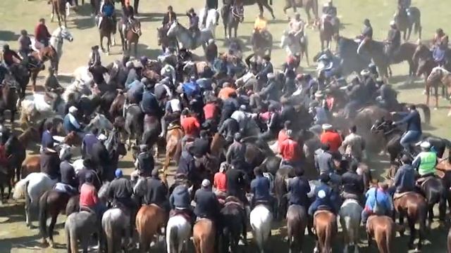 Алдабергенов Бегалы Азнеке би рухна арналган кокпар 5-бөлім 04-04-2015 смотреть онлайн