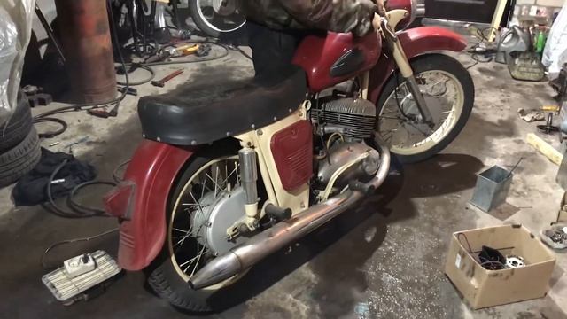 Зимний продубас на мотоцикле иж юпитер смотреть онлайн