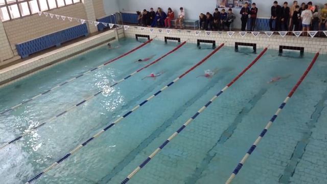 17.10.2014г. г. Пересвет "Юный пловец"Вербицкая Валерия 50м. брасс смотреть онлайн