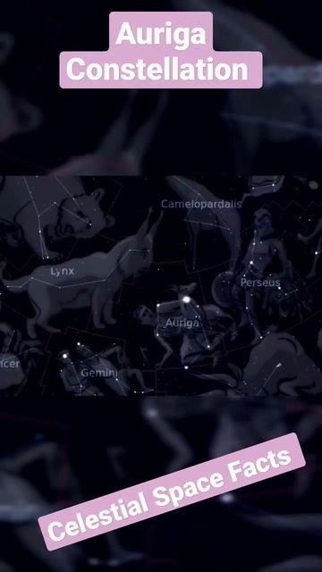 auriga constellation #YoutubeShorts #shorts #celestialspacefacts