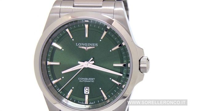 Longines Conquest Green 41mm L3.830.4.02.6