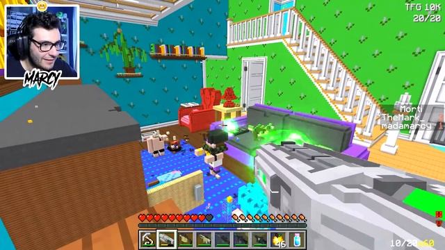 1v1 Con la MITRAGLIETTA NUCLEARE! - FORTNITE IN CASA su Minecraft ITA смотреть онлайн