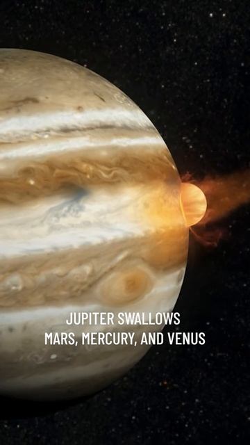 when giant monster Jupiter starts swallowing Earth, Mars, venus. смотреть онлайн