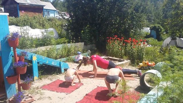 Бешеная Сушка тренеровка с детьми смотреть онлайн