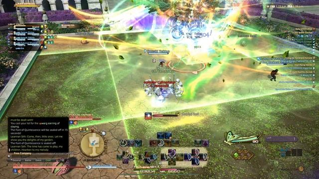 FFXIV SHADOWBRINGERS: The Grand Cosmos SCHOLAR GAMEPLAY 280 [1080/MAX PRESET].