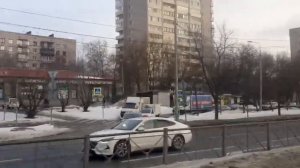 Трамвай 45 "Проспект Юрия Гагарина - Станция метро "Купчино" 71-134А (ЛМ-99АВН) №1357