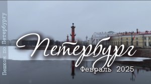 Февраль.  Гороховая улица, Московский проспект, Мойка, Каналы Грибоедова и Обводный, Фонтанка