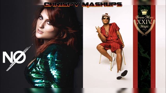 Meghan Trainor & Bruno Mars - No / 24K Magic Mashup смотреть онлайн