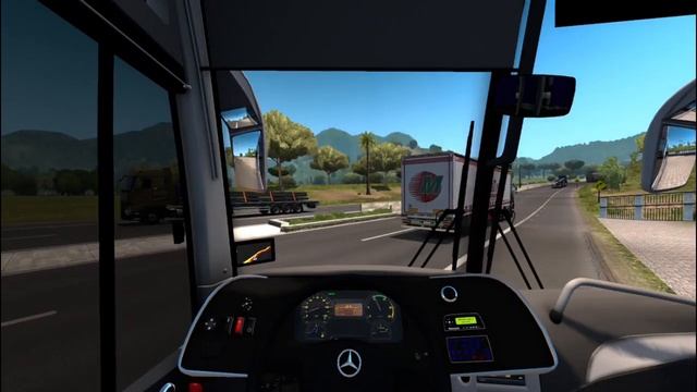 BUS ETS2 - VIAGEM 364 - CAXAMBU.MG X SÃO PAULO.SP - COMETA смотреть онлайн
