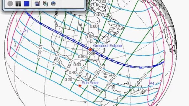 The total solar eclipse of  august 21, 2017. Information and visibility.