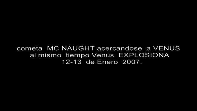 COMETA Mc NAUGHT SOHO y STEREO y VENUS Enero 2007 смотреть онлайн