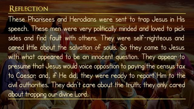 Today's Catholic Mass Readings and Gospel Reflection - Tuesday, June 4, 2024 смотреть онлайн