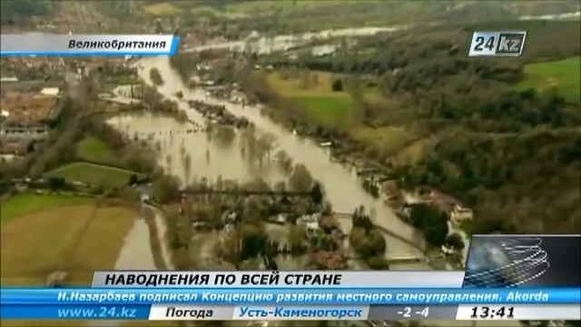 Массовые разрушения в Великобритании