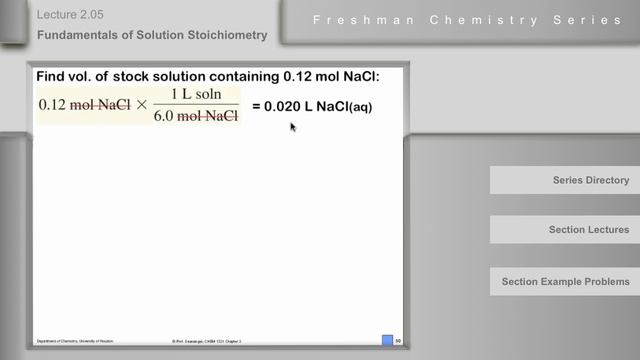 Chemistry Help Lecture 2.05: Fundamentals of Solution Stoichiometry смотреть онлайн