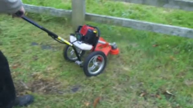 Petrol-wheeled-brush cutter смотреть онлайн