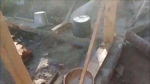 мастерская из опилкобетона часть 2