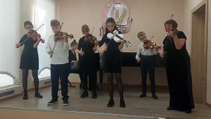 Обр.В.Грома "Зорка Венера". Исполняет ансамбль скрипач "Виола"