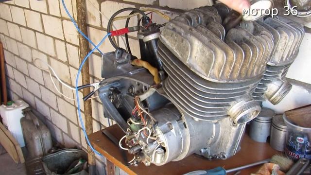 Двигатель из хлама,неудачная регулировка зажигания,в чём причина? смотреть онлайн