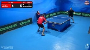 18:30 Maksym Nikolenko 3-0 Artem Maksymenko West 3 WIN CUP 16.02.2023 | TABLE TENNIS WINCUP